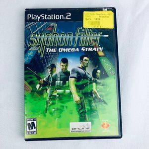 PS2 PlayStation 2 Syphon Filter The Omega Strain NTSC U/C includes Manual